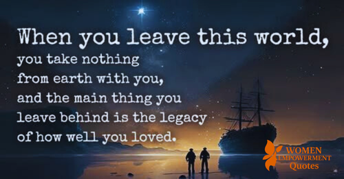 The Quiet Legacy: How Love Outlasts a Lifetime