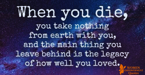 What Love Leaves Behind: The Only Thing That Lasts
