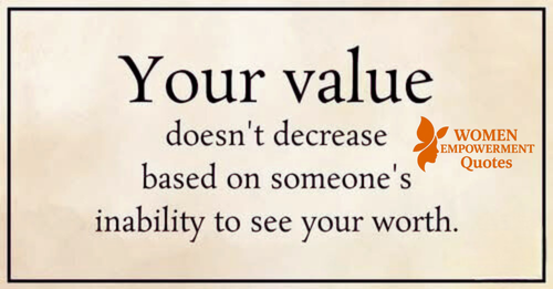 Your Worth Is Not Up for Debate: Embracing the Value Within
