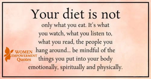 YOU ARE NOURISHED BY MORE THAN FOOD