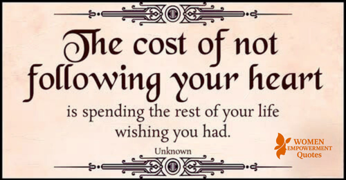 When You Ignore Your Heart, You Lose Yourself