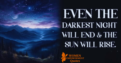 The Night Will Not Last Forever