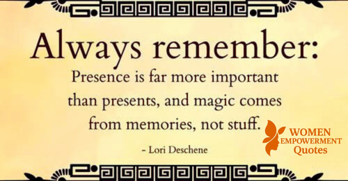 The Gift of Being There: Why Presence Outshines Presents