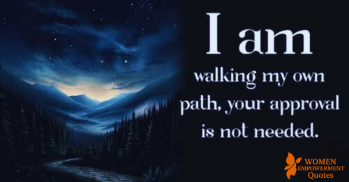The Courage to Walk Alone