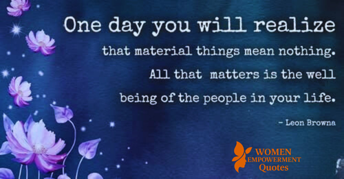 The Day You Realize What Truly Matters