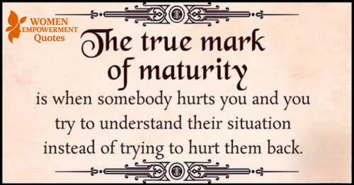 When Hurt Meets Understanding: The Quiet Strength of Maturity