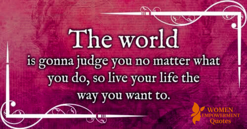 Let the World Watch, Not Define You