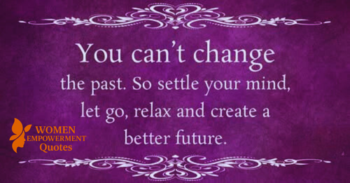 Let Go to Grow: Embracing the Present to Shape a Better Tomorrow