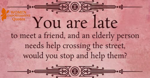 When Compassion Makes You Late: Choosing Kindness Over Convenience