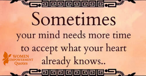 When the Heart Speaks First