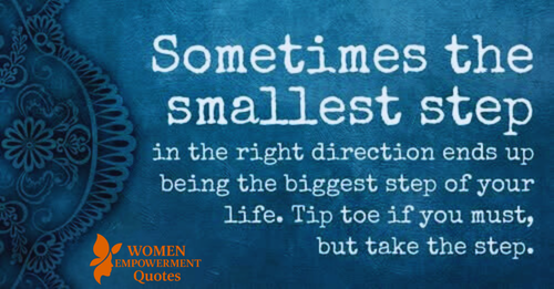 One Small Step Can Change Everything