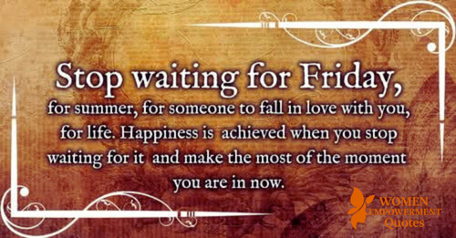 Choosing Joy in the Now: Stop Postponing Your Life