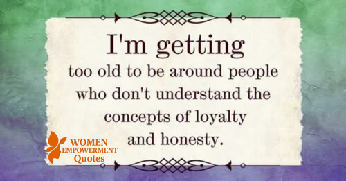 Growing Older, Choosing Deeper: Why Loyalty and Honesty Matter More Than Ever