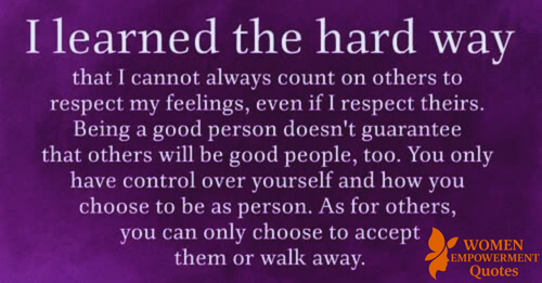 When Respect Isn’t Returned: Choosing Self-Worth Over Silence