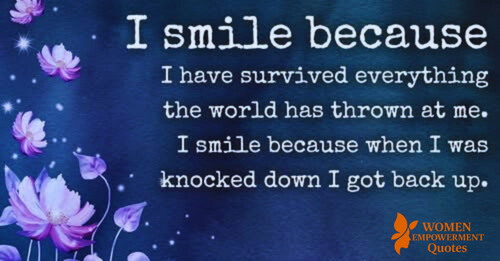 Smile Through the Storm: A Testament to the Strength Within