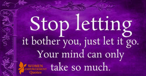 Release the Weight: Finding Peace in Letting Go